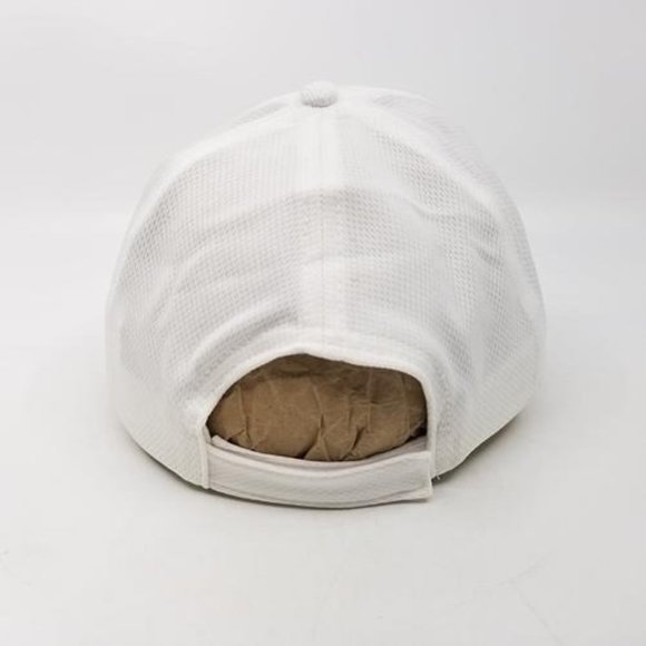 PDQ Fast Food Chicken Strapback Baseball Hat Cap Adjustable White Yellow - Picture 3 of 6